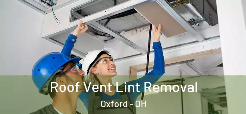 Roof Vent Lint Removal Oxford - OH